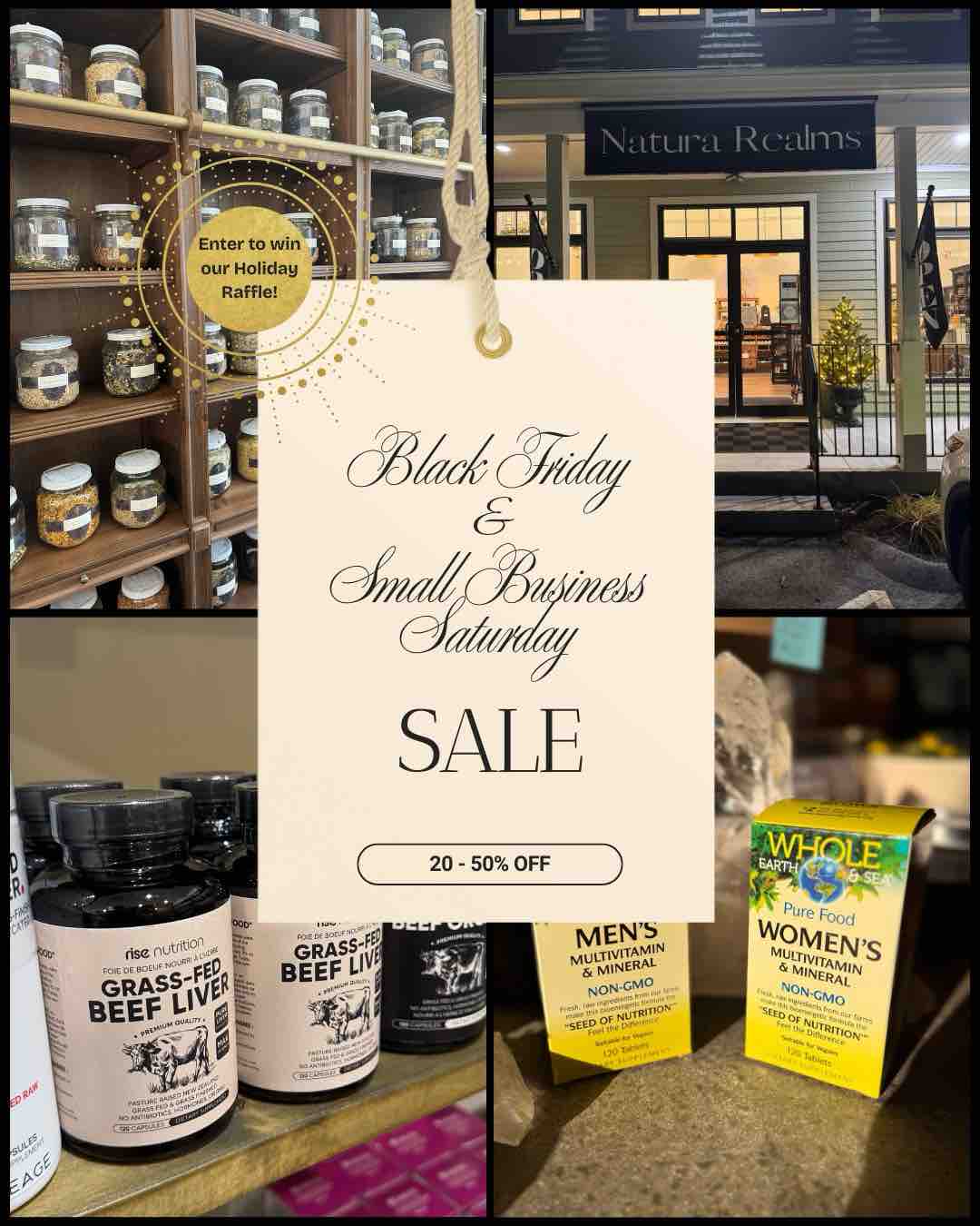 Natura Realms Black Friday Sale